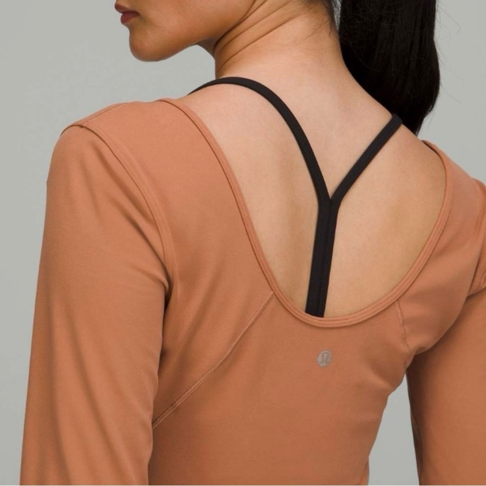 Lululemon Align Long Sleeve Shirt Roasted Brown Size : 8  (j6j - Picture 3 of 11